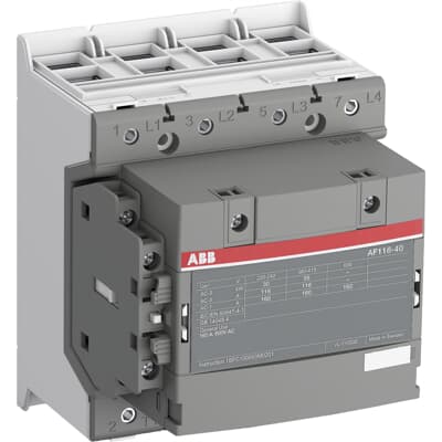 ABB Contactor 4 Pole Contactor, 100A