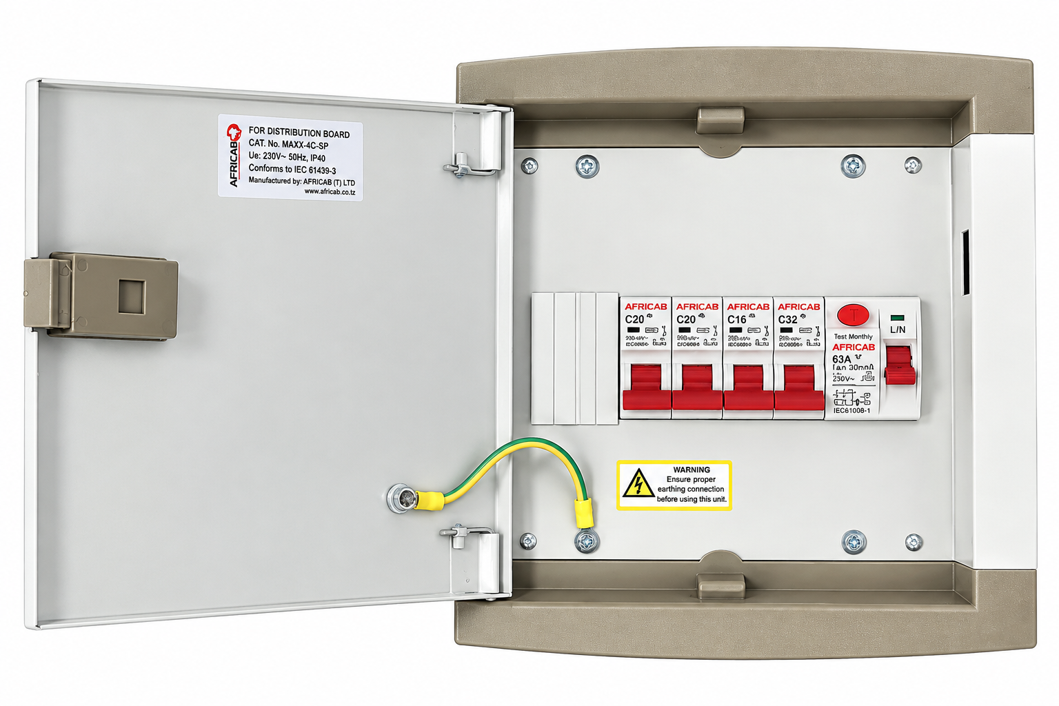 Africab Eco Consumer Unit 4 Way , SPN