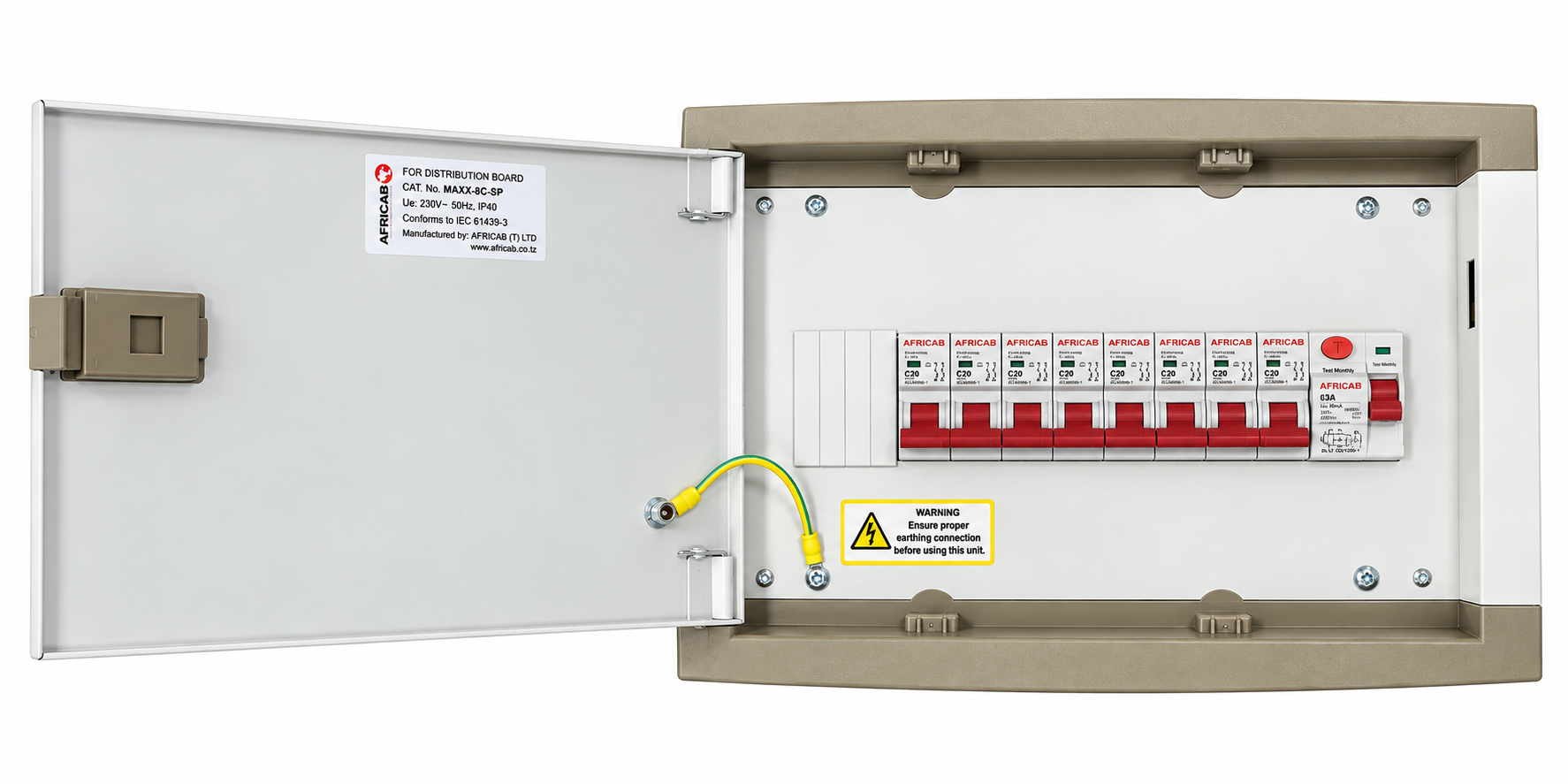 Africab Eco Consumer Unit 8 Way , SPN