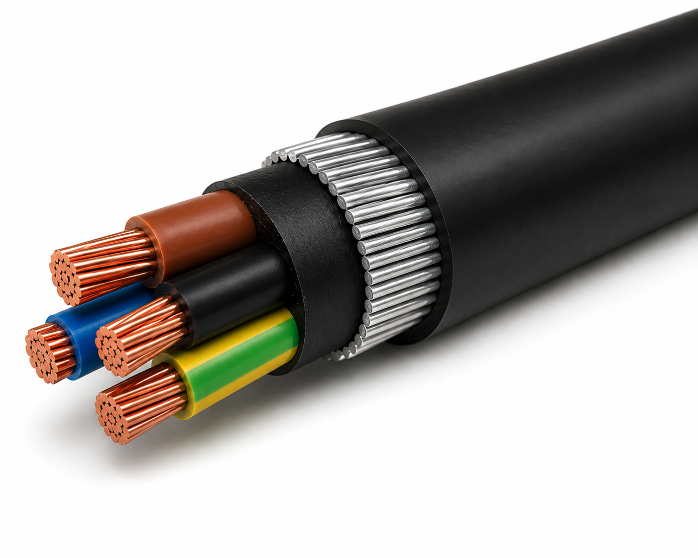 Armoured Cable 150 mm X 4 Core CU / XLPE / PVC / SWA / PVC