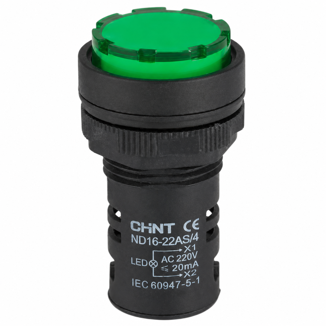 CHINT Indicators  Nd16-22As/4 220V Green