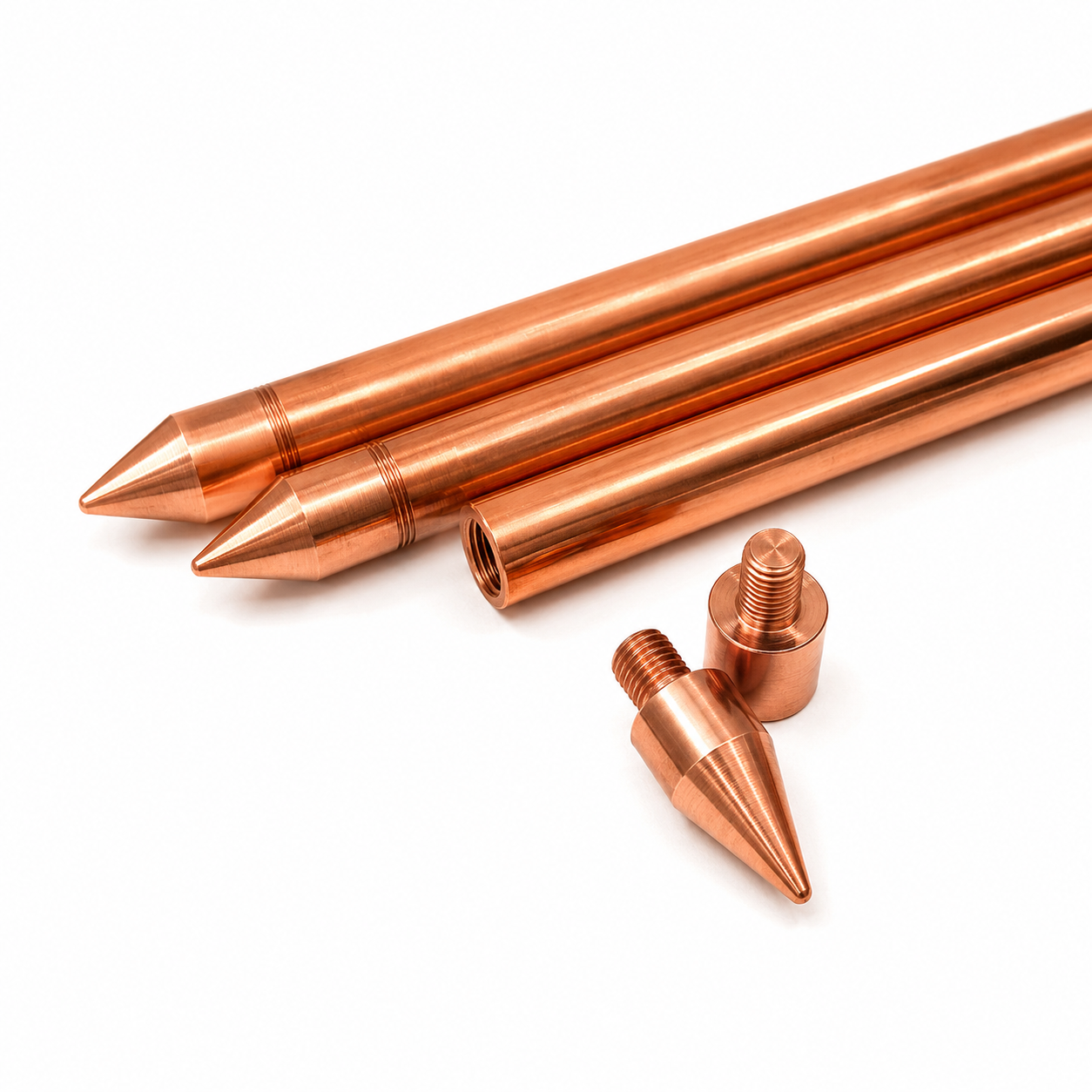 Earth Rod 16Mm X 4Ft Pure Copper Africab
