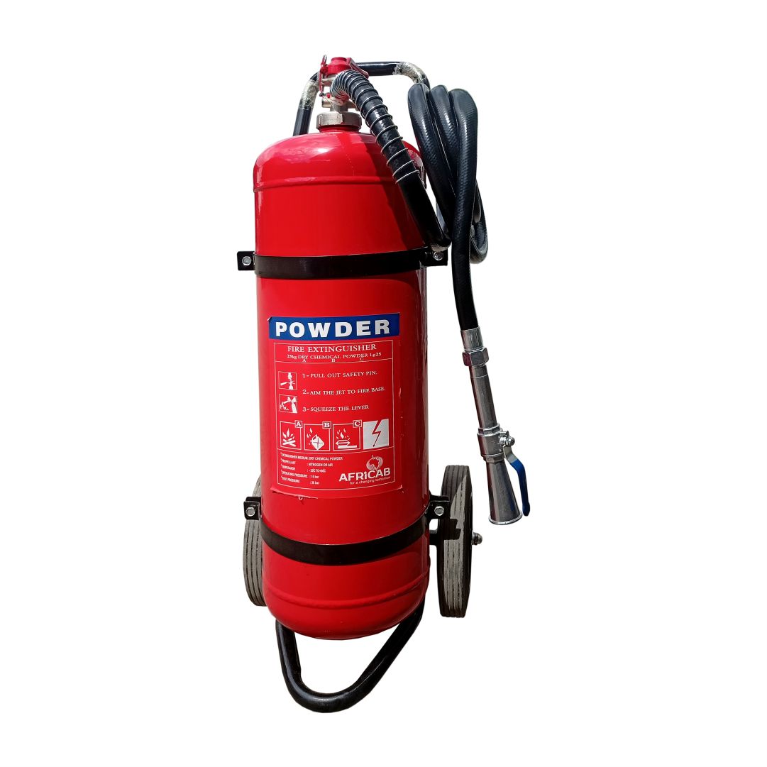 Fire Extinguisher Trolley Type 50Kg Abc Powder