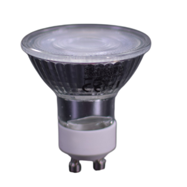 GU10 LED Bulb 5 W Warm White Glass