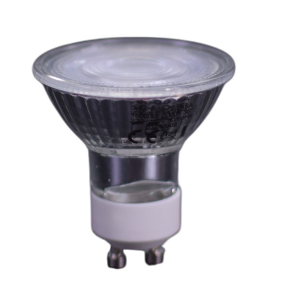 GU10 LED Bulb 5 W Cool White Glass