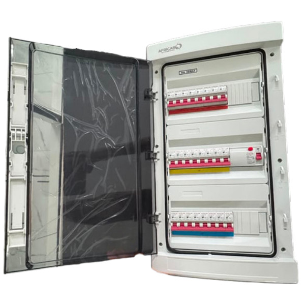 Africab Distribution Boards 8Way Plastic