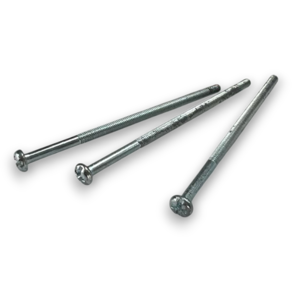Hardware & Accessorie 3" Silver Screw (100Pkt)