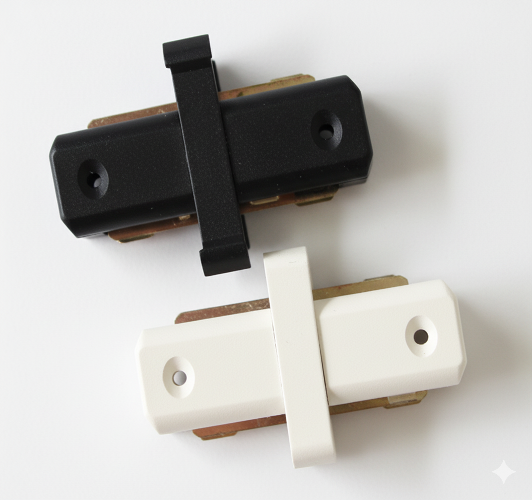 Tracking Connector Straight White