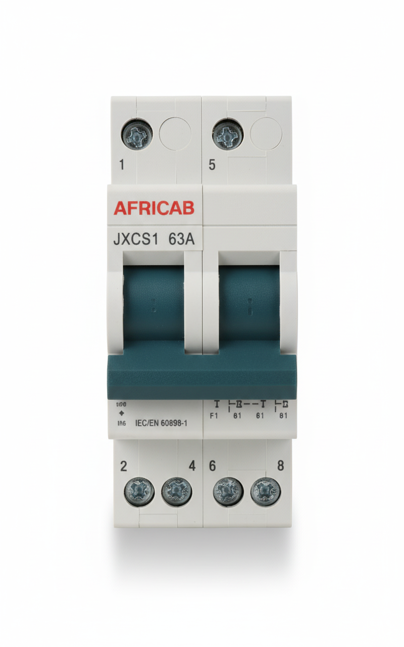 Africab Changeover Switch 63A 2P