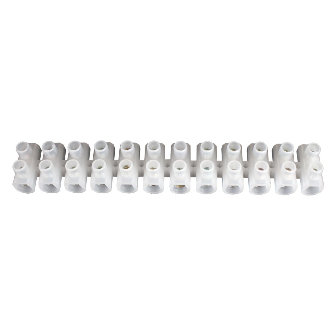 PVC Connector 10A (White) (80 Pkt)