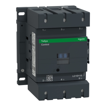 SCHNEIDER Tesys D Contactor 3P 115A Ac3 Coil 230Vac 3No